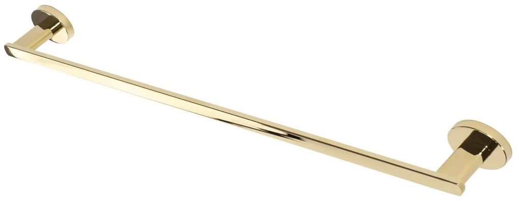 Kúpeľňový vešiak REA ELIPTIC jednoramenný zlatý
