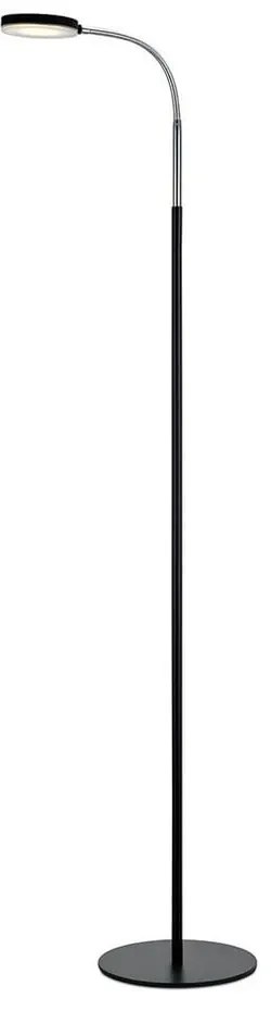Čierna voľne stojacia LED lampa Markslöjd Flex