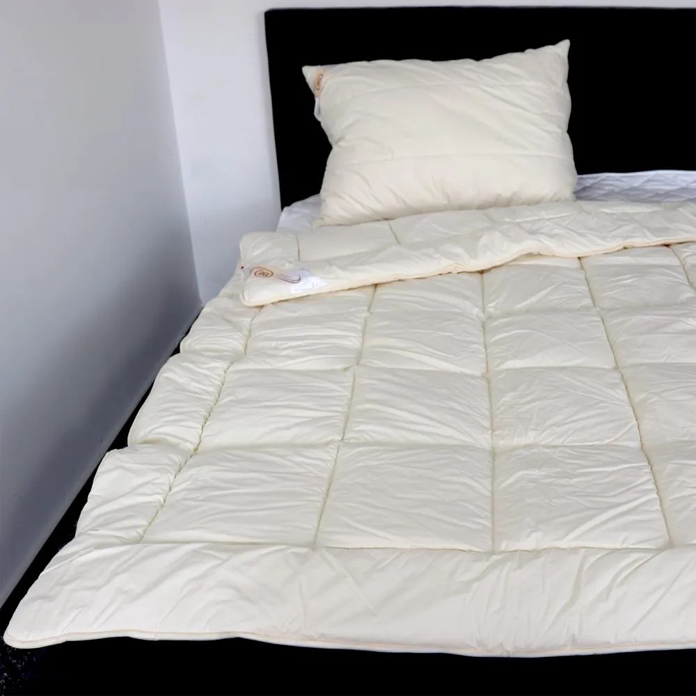 2G Lipov Súprava z vlny Wool & Batist celoročná - 135x220 / 70x90 cm