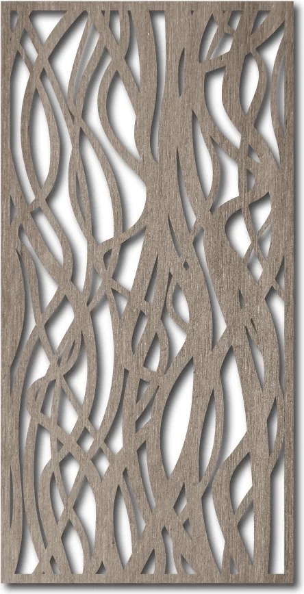 Drevený obraz na stenu s motívom vetiev - HARABASO: Prírodná preglejka - Topoľ  natural 30 x 15 cm 3782-37660 PR0195 HEU+