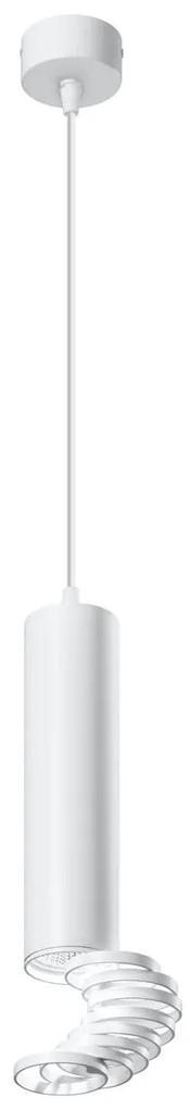 CLX Závesné designové osvetlenie EMILIA-ROMAGNA, 1xGU10, 50W, 30x6cm, biele