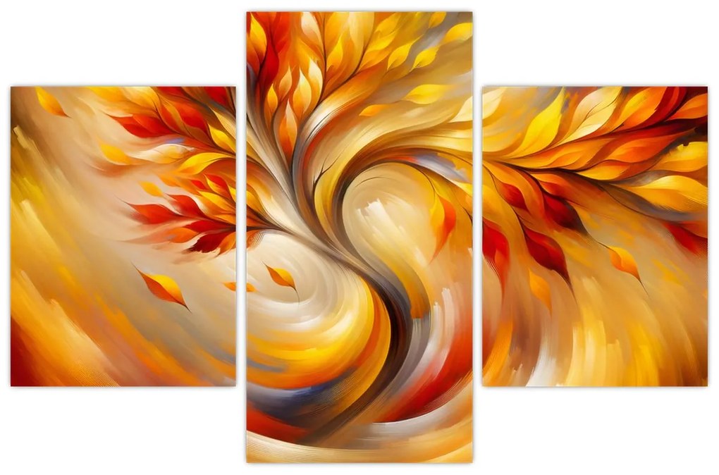 Obraz - Jesenný strom (90x60 cm)