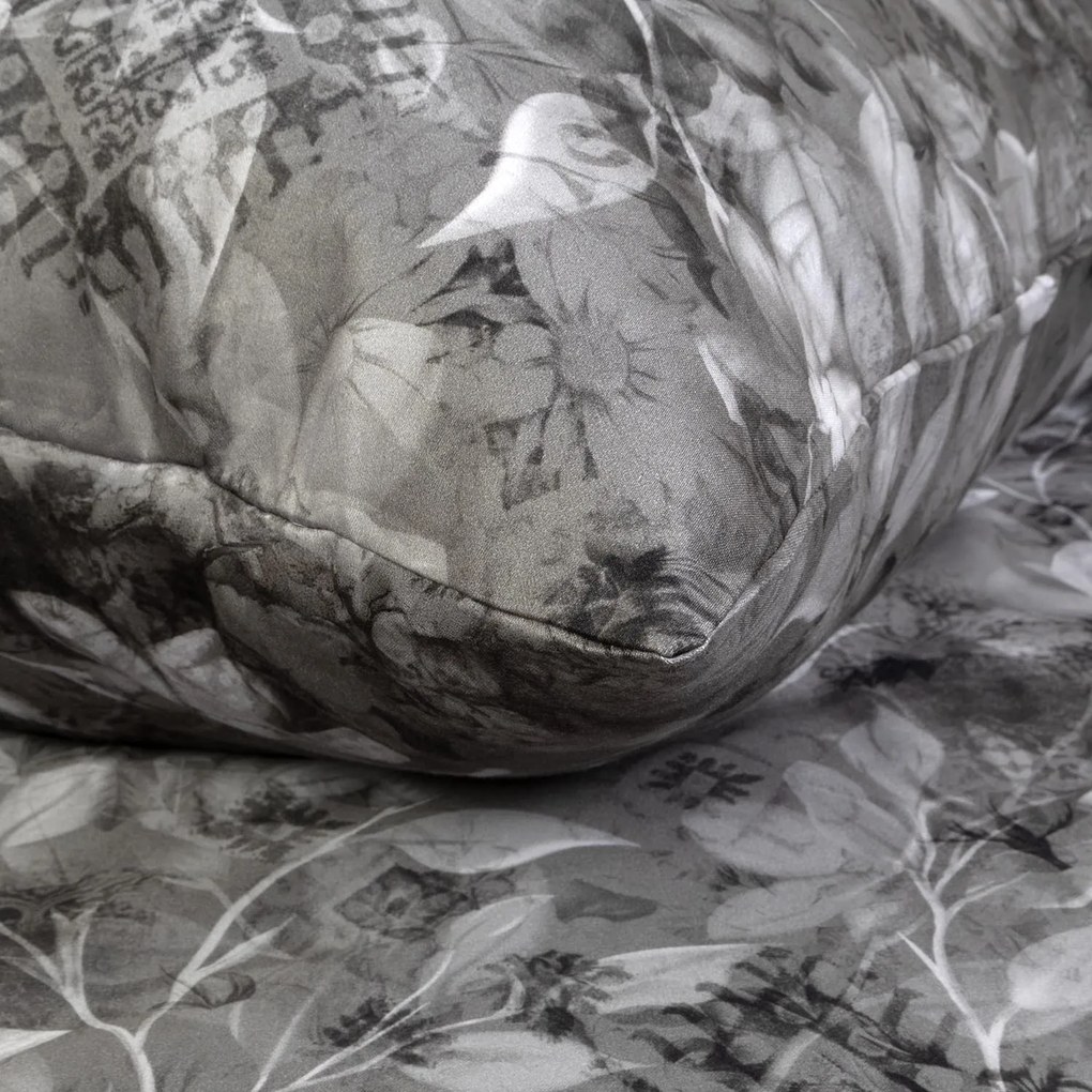SATÉNOVÉ OBLIEČKY LUXURY LIBERA 160X200 CM, 2KS 70X80 CM KVETY
