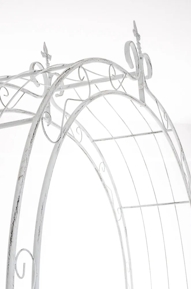 Oblúk na ruže Shines - Biela antik