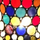 Lampa tiffany stolová LAMPION 36*Ø16