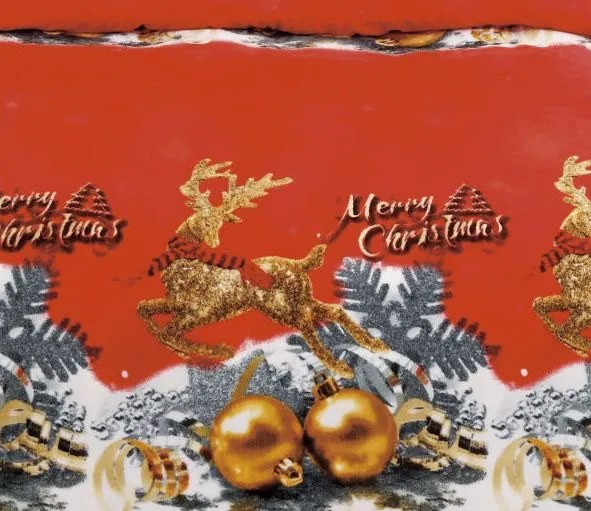Jemné mikroplyš obliečky Homa STROL CHRISTMAS 2-dielna sada 140x200cm