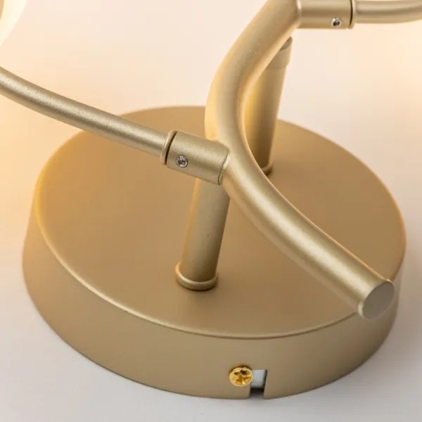 Brilagi - LED Nástenné svietidlo MISTEL 3xG9/3W/230V zlatá/biela