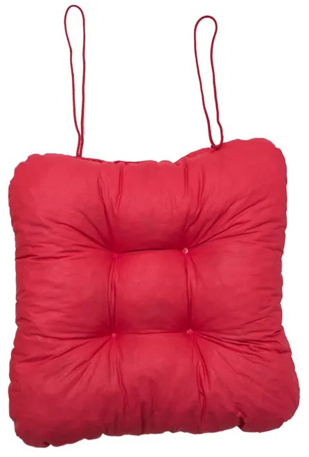 Podložka na stoličku Soft červená