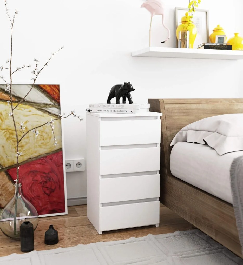 Komoda CL4 40 cm bílá