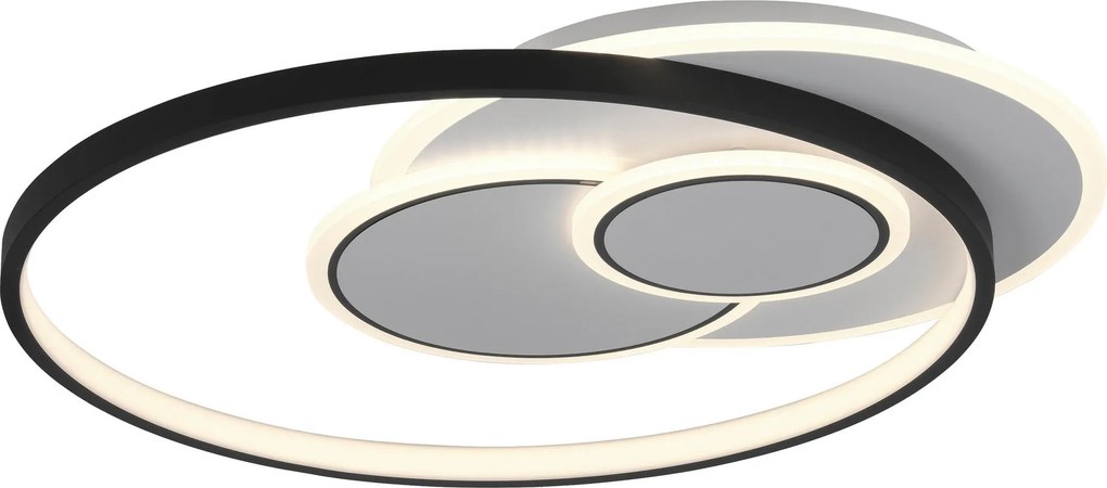 XXXLutz STROPNÉ LED SVIETIDLO, 55/48/6 cm - Interiérové svietidlá - 003467059103