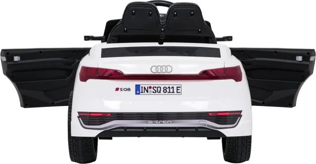 Elektrické autíčko Audi SQ8 biele / sivé