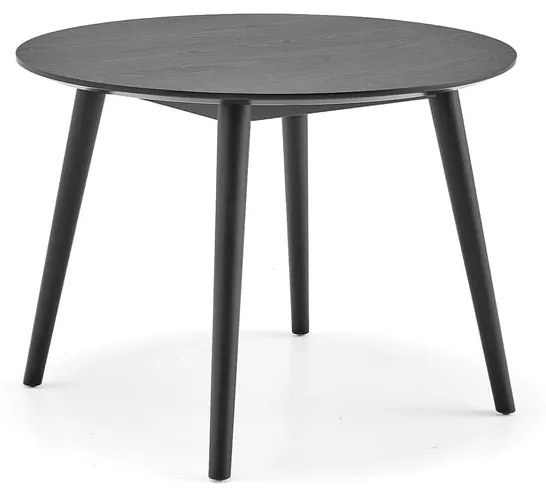 Konferenčný stolík IVY, Ø700x520 mm, čierna