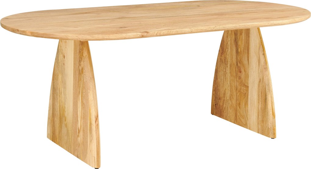 XXXLutz JEDÁLENSKÝ STÔL, mangové drevo, prírodná farba, 200/100/76 cm MID.YOU - Online Only jedálne - 001630027401