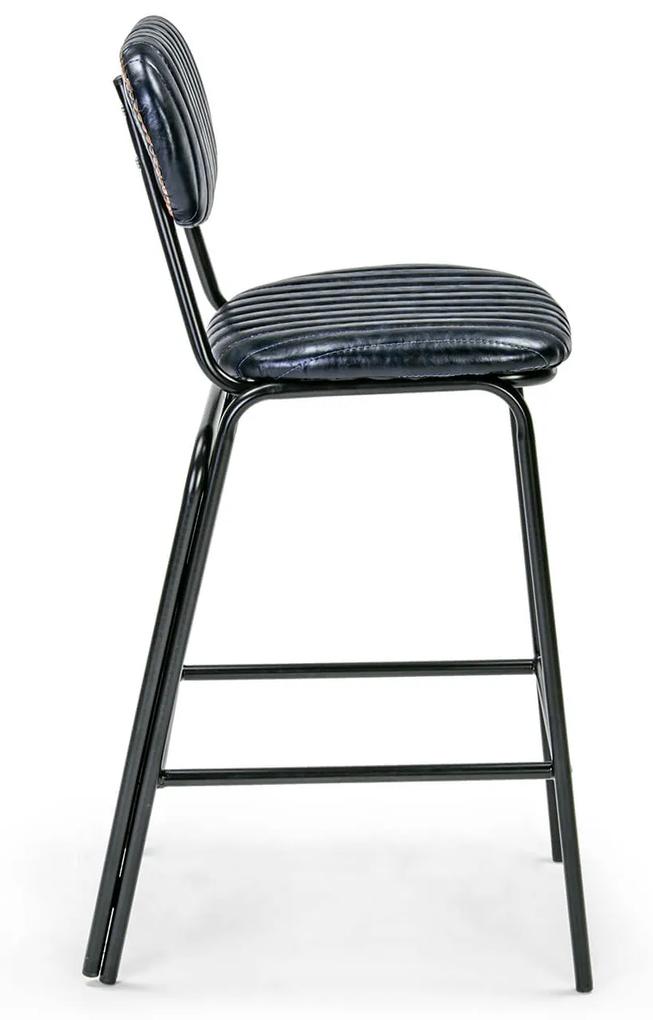 Barová stolička biddie modrá MUZZA