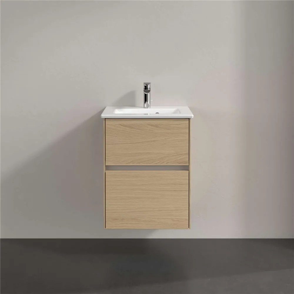 VILLEROY &amp; BOCH Collaro závesná skrinka pod umývadielko, 2 zásuvky, 472 x 404 x 610 mm, Nordic Oak, C14100VJ