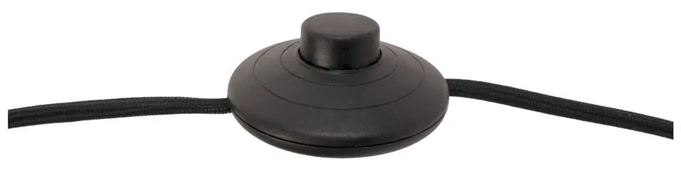 Stojacia lampa v zlatej farbe Leitmotiv Lucid, výška 150 cm
