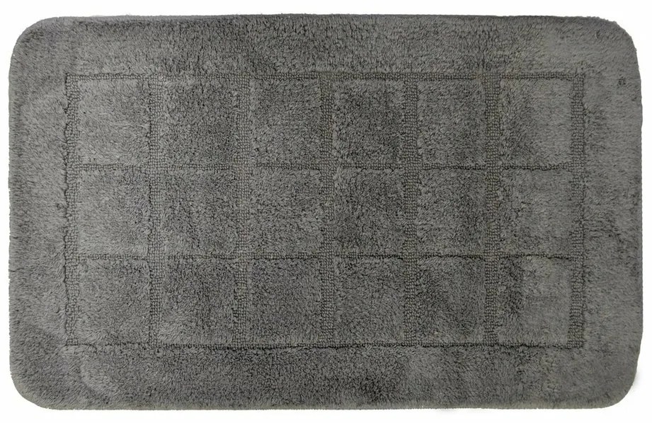 RIDDER 1712300 Delhi kúpeľňová predložka s protišmykom 50 x 80 cm, tmavosivá