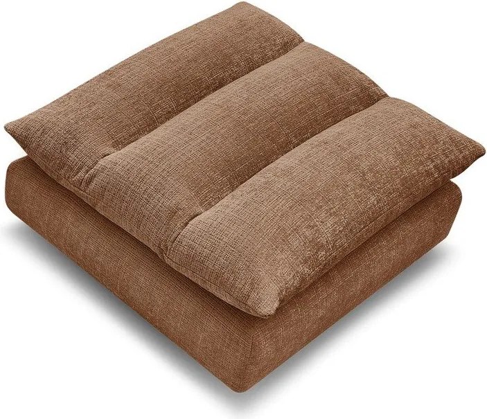 Oranžová ženilková podnožka Neil – Bobochic Paris