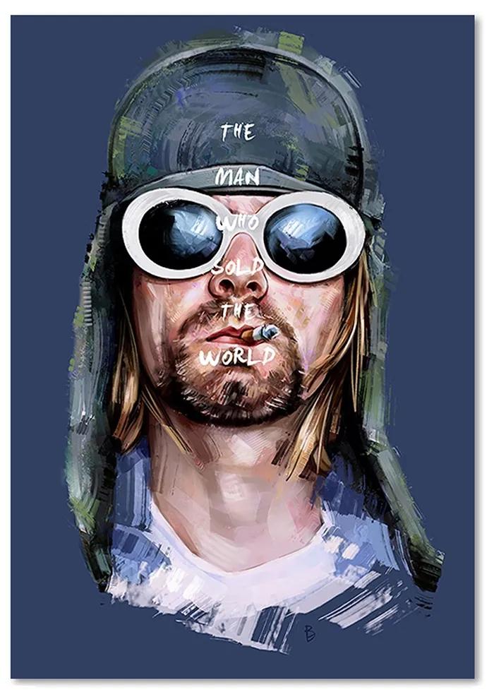 Gario Obraz na plátne Portrét Kurta Cobaina - Dmitry Belov Rozmery: 40 x 60 cm