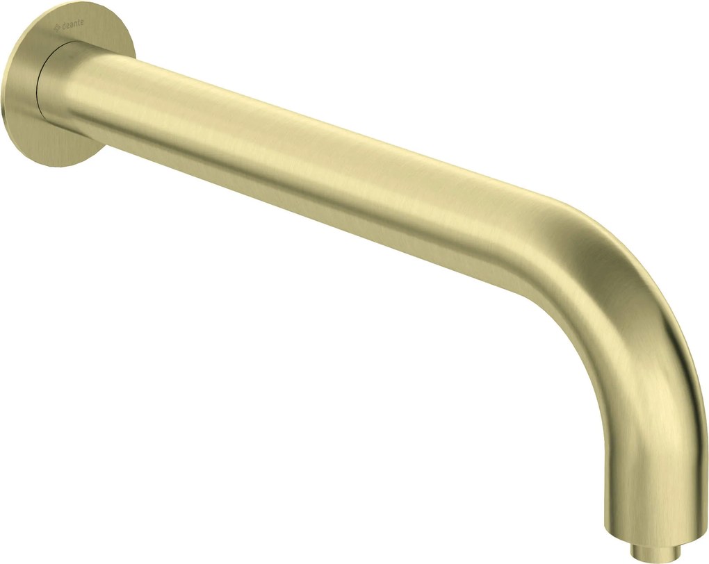 Deante Silia, nástenné sprchové rameno 380 mm, zlatá matná, DEA-NQS_R41K