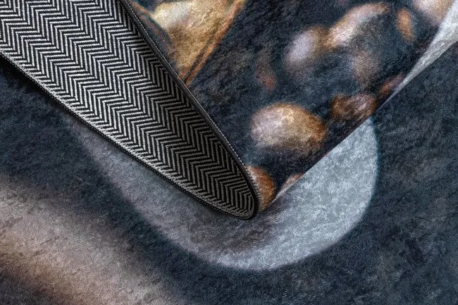 Protišmykový koberec / behúň ANDRE 33210 hnedý