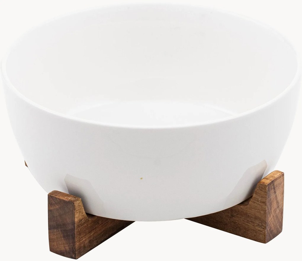Porcelánová servírovacia miska's podložkou Alto
