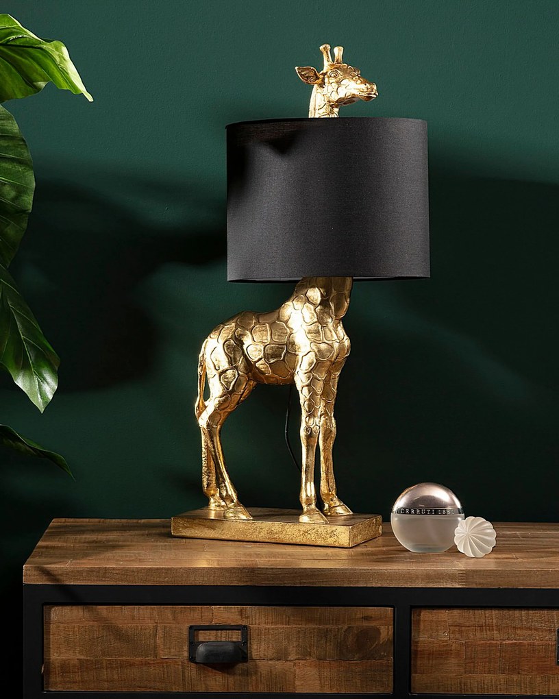 Lampa stolová Gold Giraffe 70cm