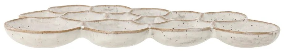 Kameninová dekoratívna tácka 13x24.5 cm Parel – Bloomingville