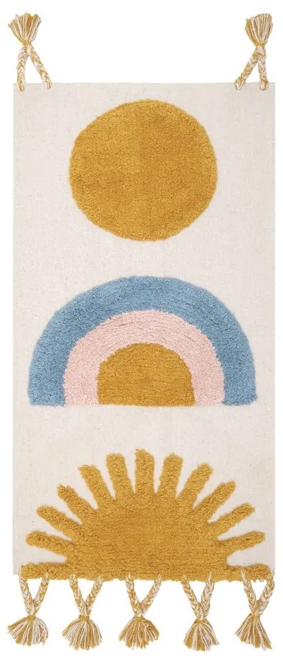 Detský nástenný koberec Nattiot Sunshine, 40 x 75 cm