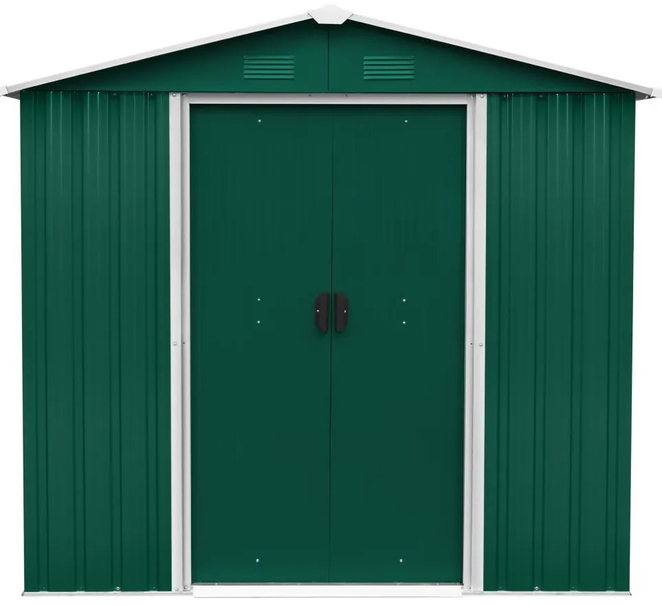 Záhradný domček BestBerg ZDB-2Z / 2,5 m² / 194 x 131 x 184 cm / zelený