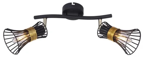 Globo 54814-2 - Bodové svietidlo PURRA 2xE14/40W/230V