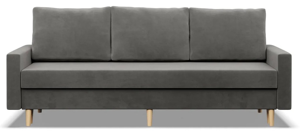 Veľká rozkladacia pohovka ETNA Sivá I