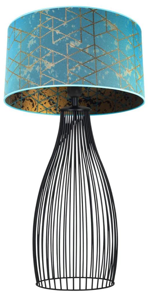 Stolná lampa Werona, 1x textilné tienidlo (výber zo 6 farieb), ln
