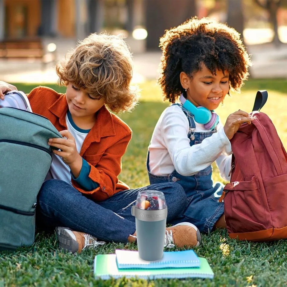 Westmark Dvojdielna dóza na desiatu, 700 ml, modrá, S