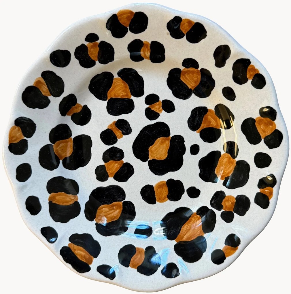 Ručne vyrobený podnos Leopardo