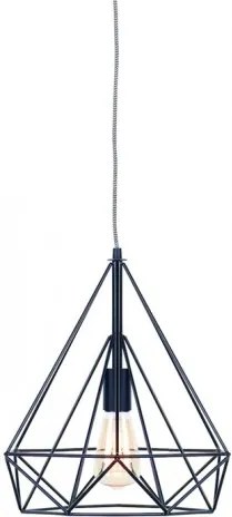 Závěsná lampa ANTWERP Ø 38 cm,černý kov IT´S ABOUT RoMi 871624