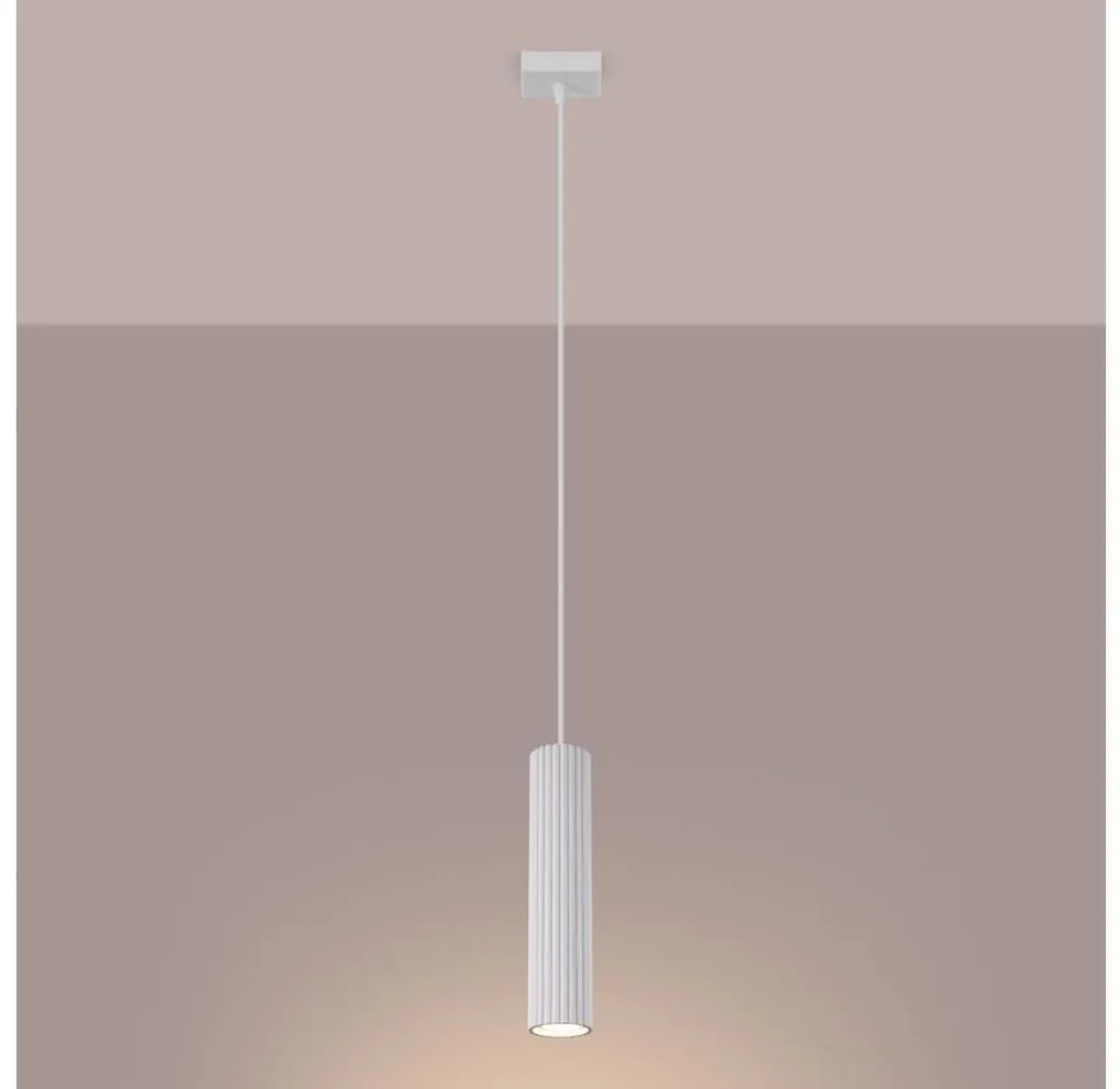 Brilagi - Luster na lanku CRESTO 1xGU10/10W/230V biela