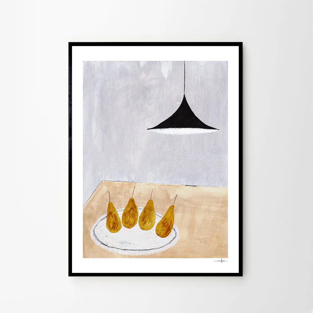Moikka Plagát Pears by Ana Frois 30x40