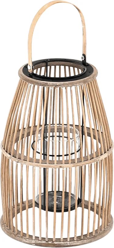 Lampáš-svietnik, pírodný bambus, MILES TYP 1