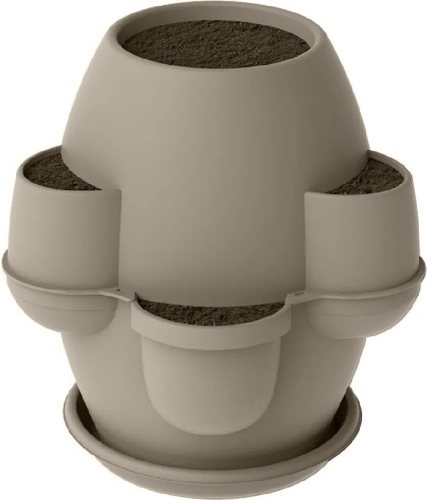 BAMA OASI 80 x 80 cm, hnedosivý