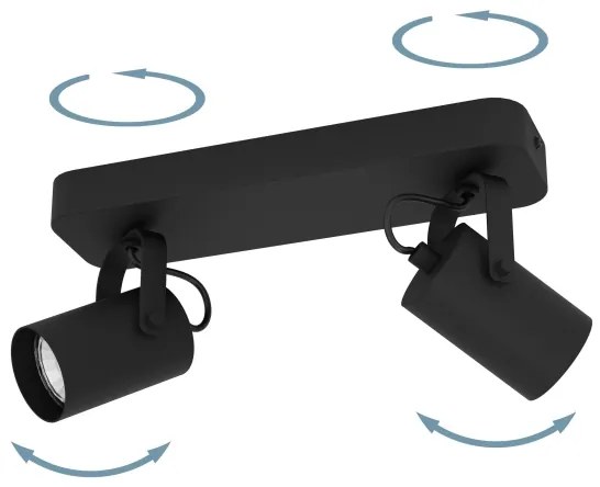 Eglo 900332 - LED Bodové svietidlo SOREGO 2xGU10/3W/230V