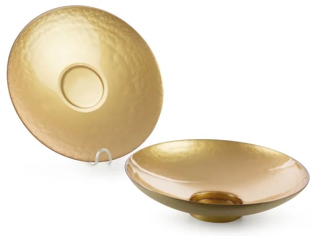 Dekoračný tanier KALA 1 01 zlatý