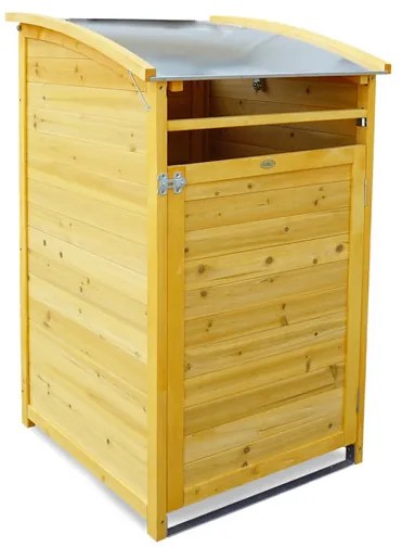 Habau Záhradný box na smetný kôš, 120 l (prírodná) (100271525)