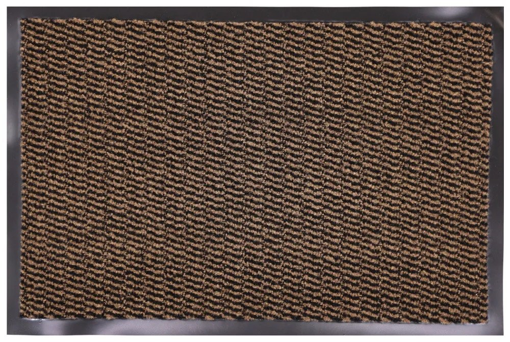 Hamat, Rohožka Spectrum 017 Brown – na von aj na doma, 40x60, hnedá, chodba / predsieň