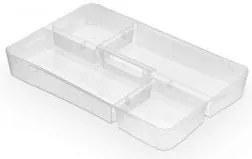 ALTOM Lekárnička, úložný box na lieky s vnoreným organizérom, 2v1, s rúčkou, antibakteriálna, 8l