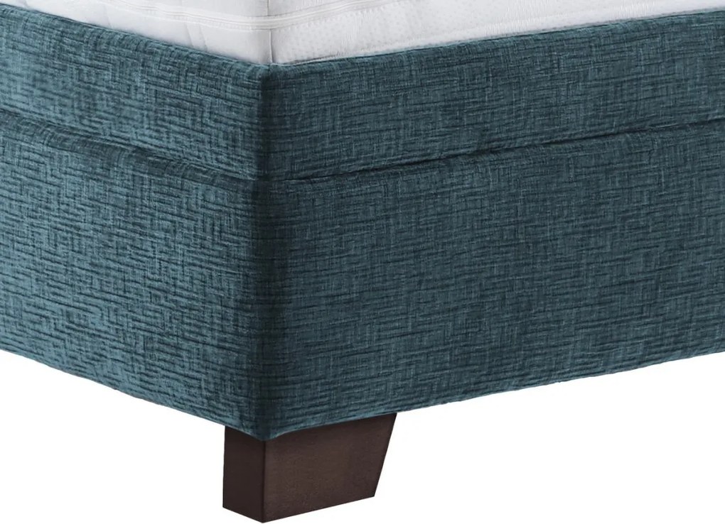 Posteľ Palas 180x200 cm, morská modrá látka