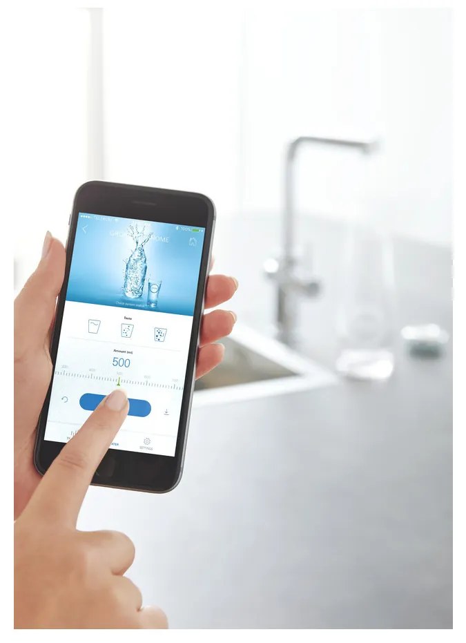 GROHE GROHE Blue Home - Štartovacia sada s výpusťou v tvare L, chróm 31539000