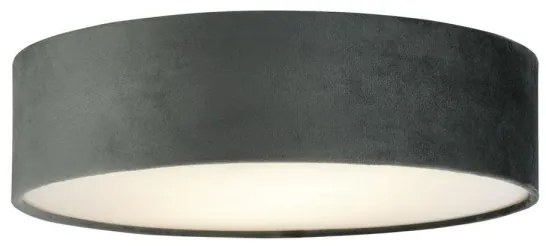 Searchlight 23298-2GY - Stropné svietidlo DRUM PLEAT 2xE27/15W/230V šedá