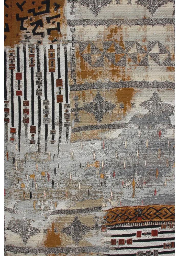 Kusový koberec Hasani sivý, Velikosti 60x100cm