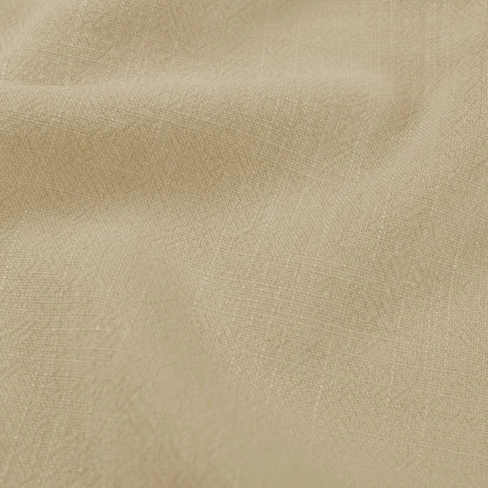 Ľanová látka LEN-023 Pieskovo béžová - metráž šírka 140 cm